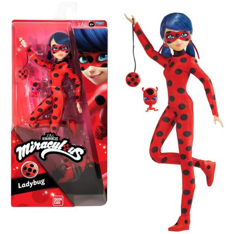 Juguete Figura Muñeca Ladybug 28cm Miraculous Chinita-4