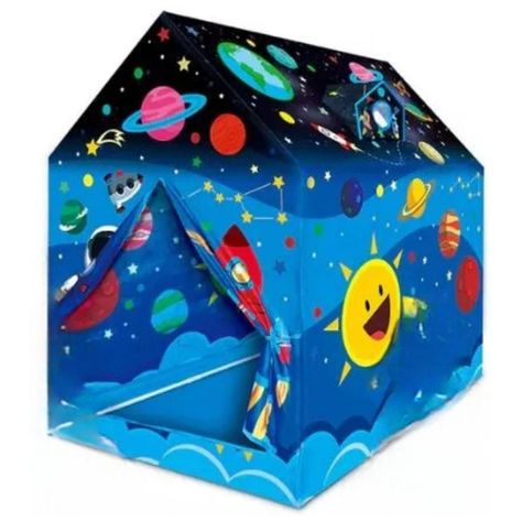 Juguete Casa Carpa Diseño Planetas Y Estrellas Infantil-0