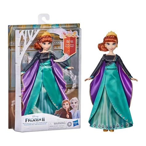 Juguete Muñeca Anna Aventura Musical En Español Frozen II-3
