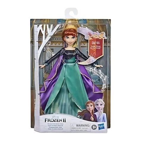 Juguete Muñeca Anna Aventura Musical En Español Frozen II-4