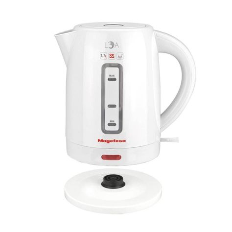 Hervidor Electrico 1700ml 1800W Blanco LOA 3635-2