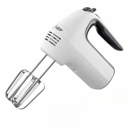 Batidora Electrica De Mano 6V Con Turbo Blanco Oster-0