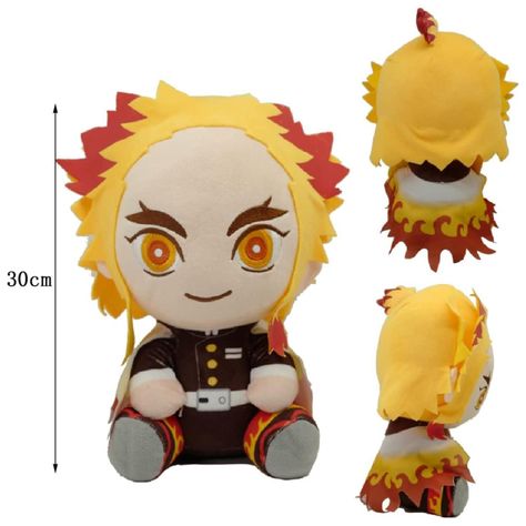 Juguete Peluche Rengoku 20cm Demon Slayer Anime-3