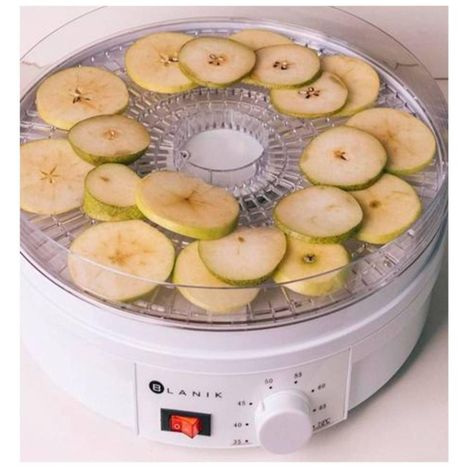 Deshidratador de Alimentos 5 bandejas 250W Blanco Blanik-3