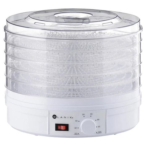 Deshidratador de Alimentos 5 bandejas 250W Blanco Blanik-0