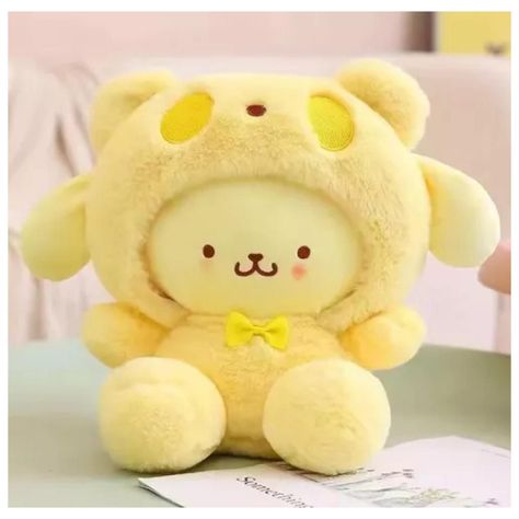 Juguete Peluche Cinnamorol Pompompurin Amarillo 20cm Infantil-1