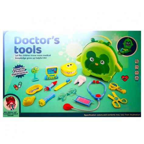Juguete Set Maleta Doctor Buho Infantil Con Accesorios-0