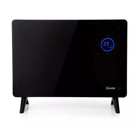 Estufa Calefactor Panel Convector Electrico 1500W WiFi LED Negro KGH-1500-1