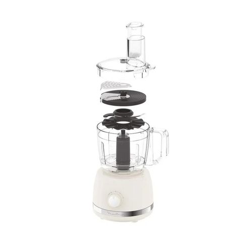Procesador De Alimentos 2V 2L 15F 600W Beige Soleil Moulinex-1