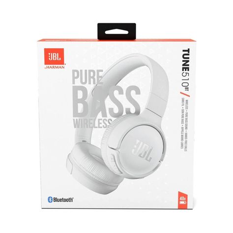 Audifonos Bluetooth Over Ear Plegables Blanco Tune 520BT JBL-4