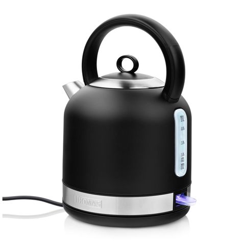 Hervidor Electrico 2500ml 2200W Negro Mate TH-6510N Thomas-2