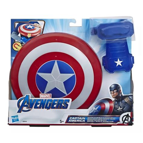 Juguete Escudo Capitan America Muñequera Magnetica Infantil-0