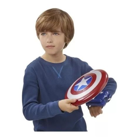 Juguete Escudo Capitan America Muñequera Magnetica Infantil-3