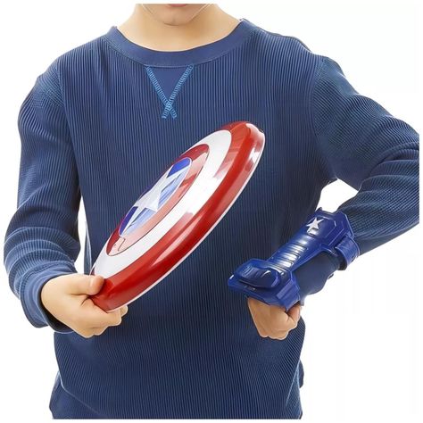 Juguete Escudo Capitan America Muñequera Magnetica Infantil-4