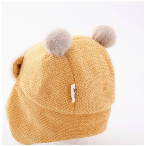 Gorro De Invierno Con Chiporro Para Bebes Azul-2