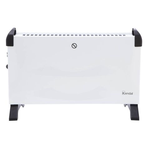 Calefactor Convector Electrico 2000W Blanco KCE-DL06 Kendal-0