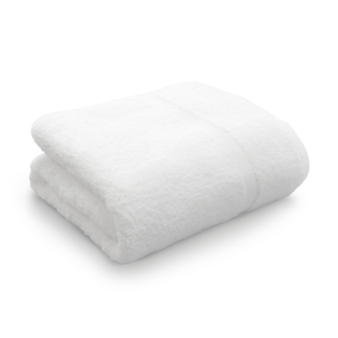 Sábana de baño hotelera Karsten Agatha 600gr 86 x 150 cm Blanca-1