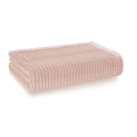 Manta de microfibra Karsten Lima Rosa-0