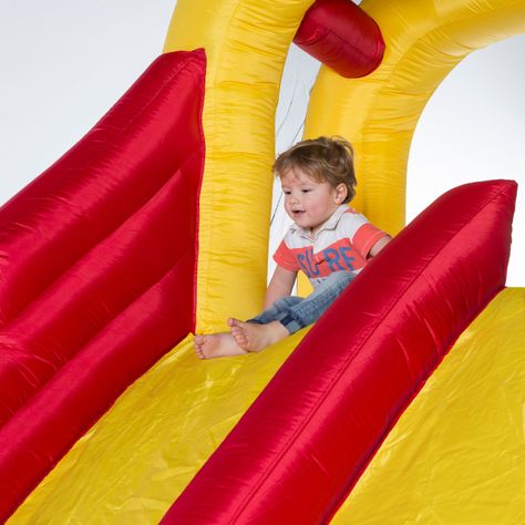 Juego Inflable Tobogán Doble-1