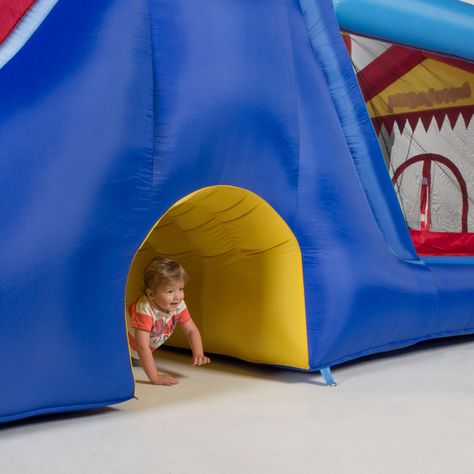Juego Inflable Tobogán Doble-4