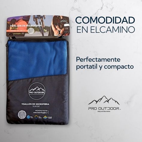 Pack Toallon y Toalla Microfibra Suede Azul-1