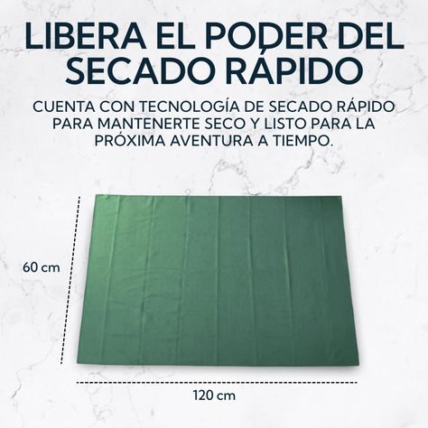 Pack 2 Toallas Microfibra Terry Verde-3