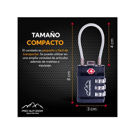 Candado Para Maletas Viaje-1