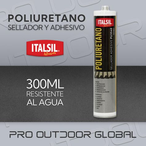 Sellador y Adhesivo Poliuretano PU 3540 300ML Pintable-1