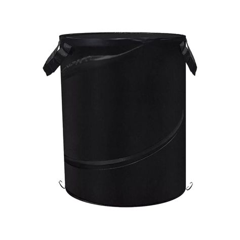 Basurero Plegable Negro-0