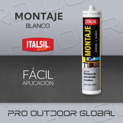 Adhesivo de Montaje Blanco-1
