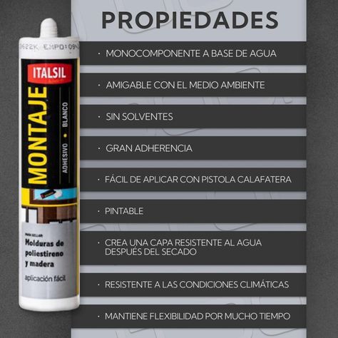 Adhesivo de Montaje Blanco-2