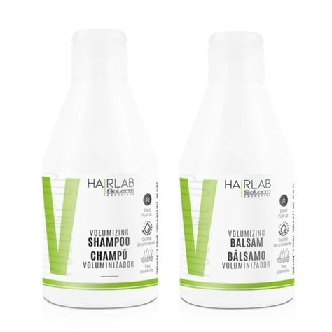 salerm shampoo - acondicionador y spray voluminizador hairlab-1