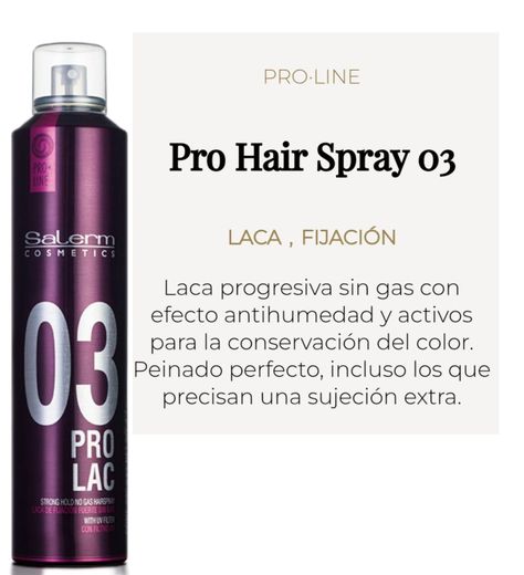 Salerm Pro Line Laca De Fijacion Extra Fuerte Pro Lac 03-1