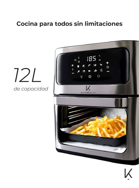 Freidora de Aire Max Edition 12L Kitchen-It-4