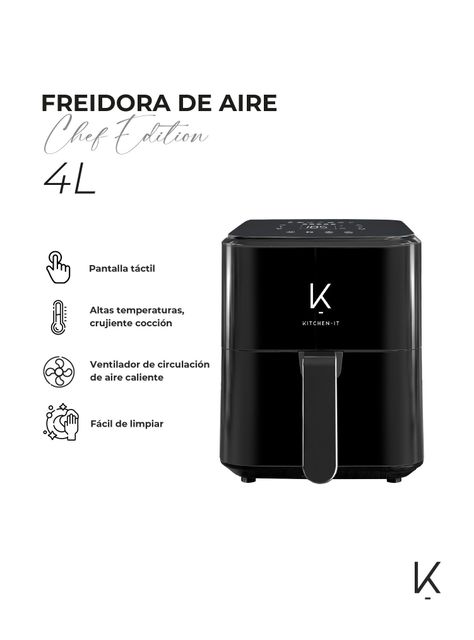 Freidora de Aire Chef Edition 4L Kitchen-It-2