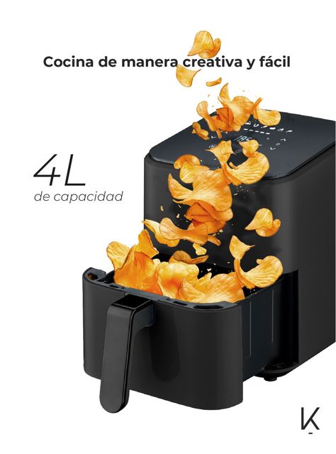 Freidora de Aire Chef Edition 4L Kitchen-It-4
