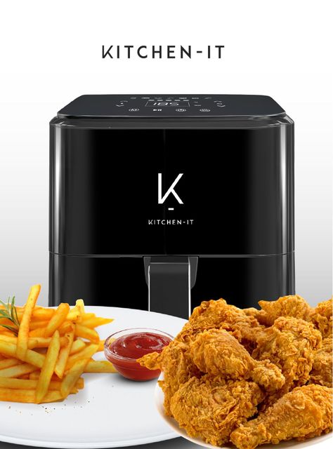 Freidora de Aire Chef Edition 4L Kitchen-It-5