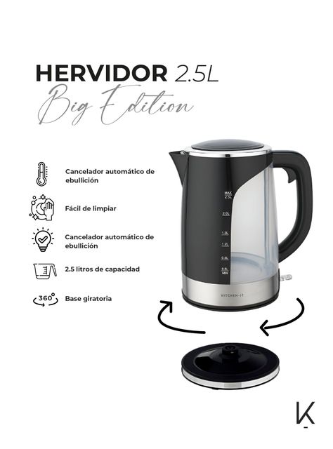 Hervidor Big Edition 2.5L Kitchen-It-2