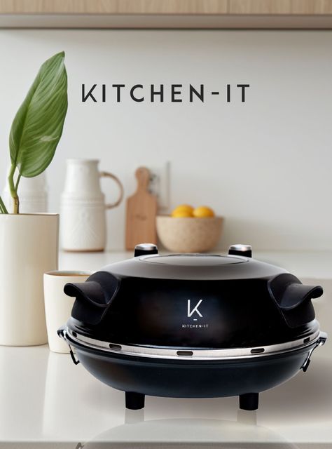 Horno Pizza a la Piedra Black Edition Kitchen-It-5