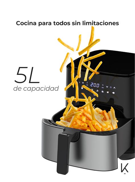 Freidora de Aire Plus Edition 5L Kitchen-It-4