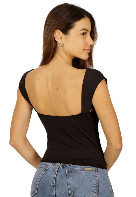 Polera Greta I Negra Divino Jeans-1
