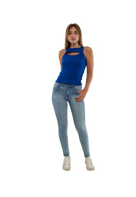 Polera Moscova II Azul Divino Jeans-0