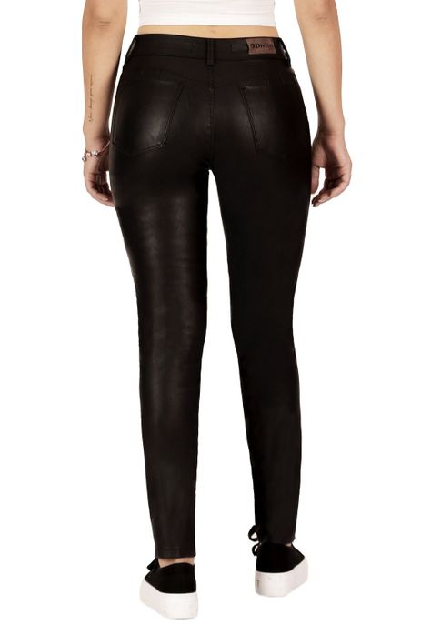 Pantalón cuerina Divino Zircón I negro-1
