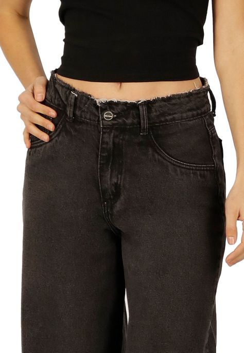 Jeans Rafaella Negro Divino Jeans-2