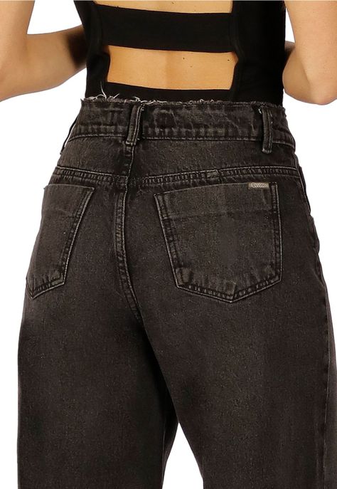 Jeans Rafaella Negro Divino Jeans-3