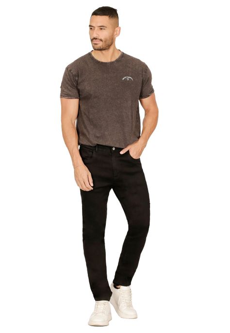 Jeans Hazard Negro Peroé-0