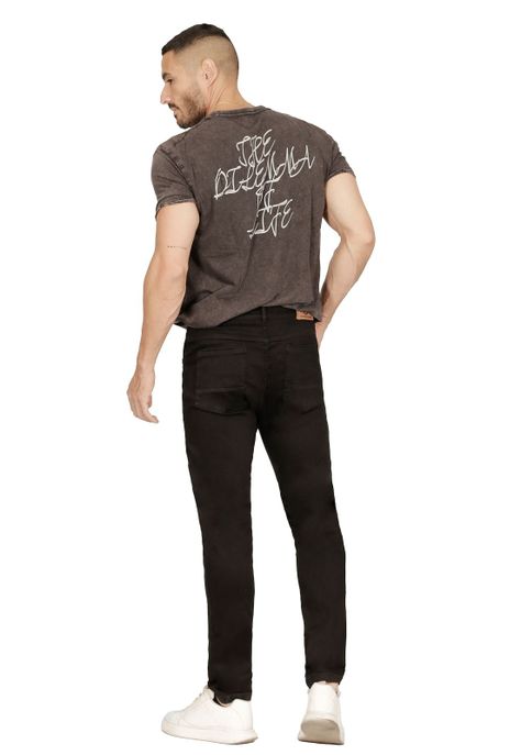 Jeans Hazard Negro Peroé-1