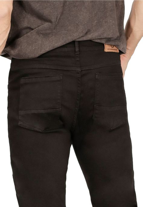 Jeans Hazard Negro Peroé-2