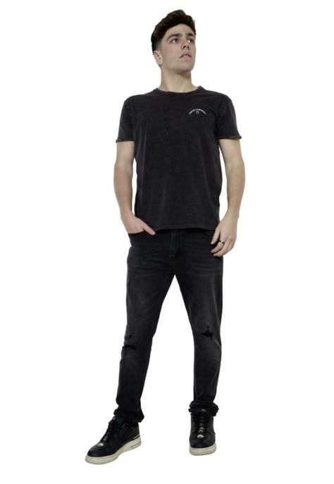 Jeans Samir III Negro Peroé-0