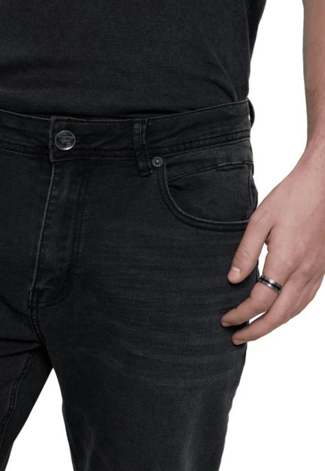 Jeans Samir III Negro Peroé-4